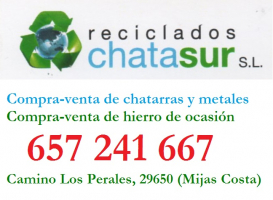 Reciclados - chatarrerias - Mijas Costa
